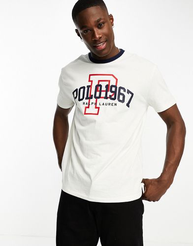 T-shirt oversize classique à logo style université - cassé - Polo Ralph Lauren - Modalova