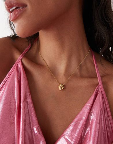 Collier avec pendentif étoile bombée - Petit Moments - Modalova