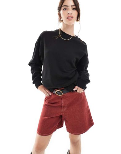 Pull & Bear - Sweat oversize - Noir - Pull & bear - Modalova