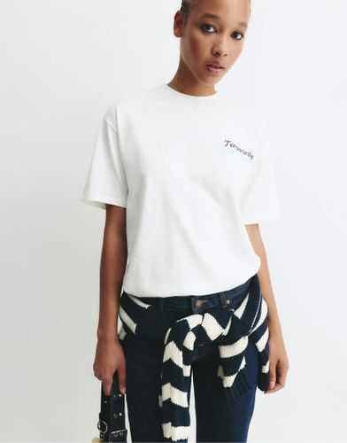 T-shirt  motif TV - Pull & bear - Modalova