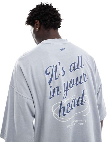 T-shirt à imprimé It's all in your head » - pierre - Pull & bear - Modalova