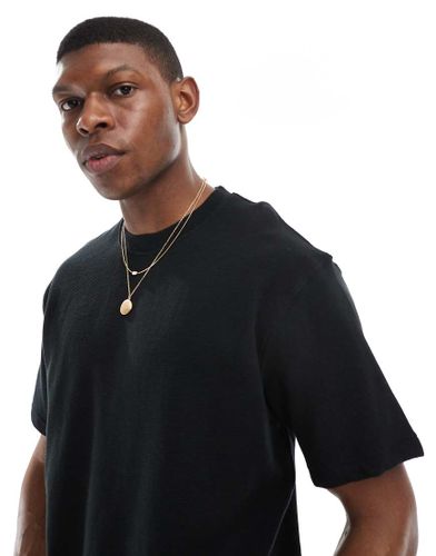 T-shirt en maille ottoman texture - Pull & bear - Modalova