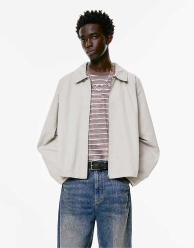 Veste en coton zippe - ple - Pull & bear - Modalova