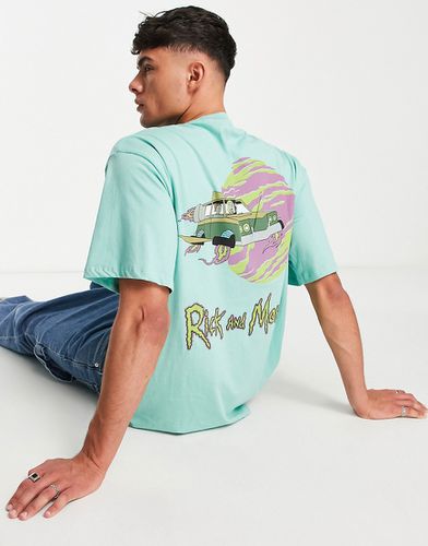 X Rick and Morty - T-shirt avec imprimé au dos - Pull & Bear - Modalova