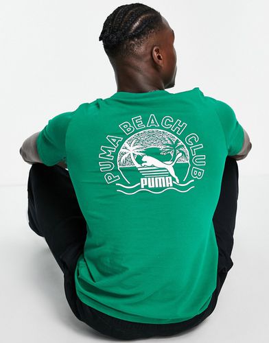 T-shirt avec imprimé plage au dos - Puma - Modalova