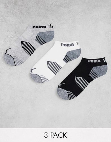 Essential - Lot de 3 paires de chaussettes - Noir, blanc et gris - Puma Golf - Modalova