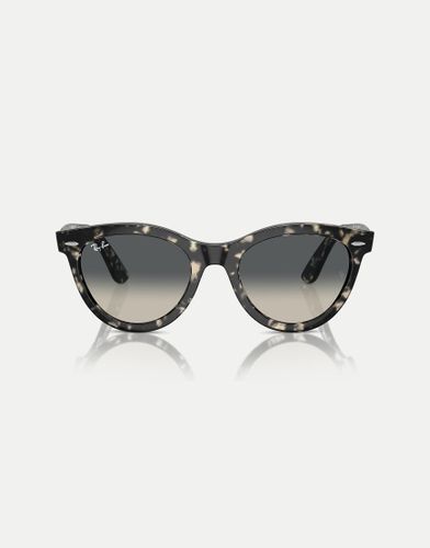 Ray-Ban - Wayfarer - Lunettes de soleil rondes  verres - Havane - Rayban - Modalova