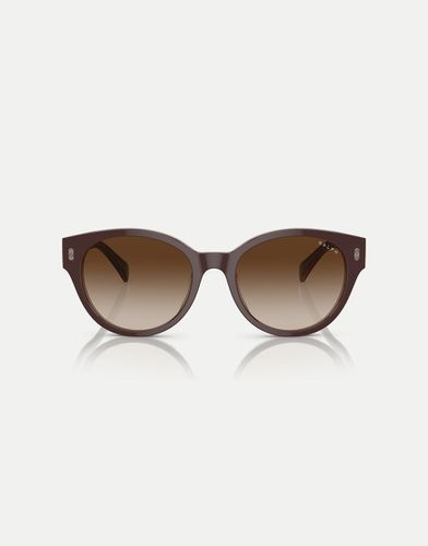 Lauren - RA5302U - Lunettes de soleil rondes avec verres - brillant/ laiteux - Ralph - Modalova