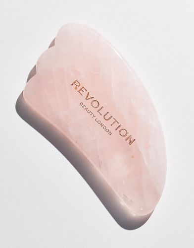 Revolution Beauty - Gua sha en quartz rose - Revolution Skincare - Modalova