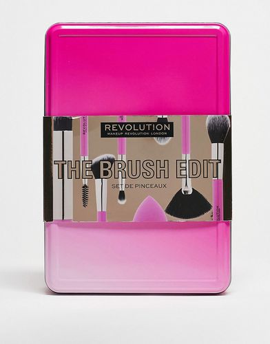 Coffret de pinceaux à maquillage The Brush Edit - Revolution - Modalova