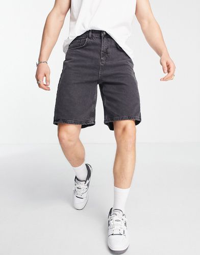 Homme Vêtements Shorts Shorts casual Inspired vintage pour homme en coloris Noir short baggy à coutures contrastantes blanches Reclaimed 