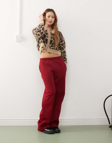 Pantalon de jogging oversize - Bordeaux - Reclaimed Vintage - Modalova