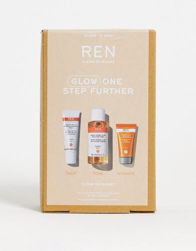 Clean Skincare - Glow One Step Further Radiance - Kit de soins (26 % d'économie) - Ren - Modalova