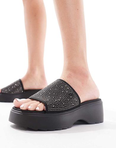 Mules ornementées à plateforme - River Island - Modalova