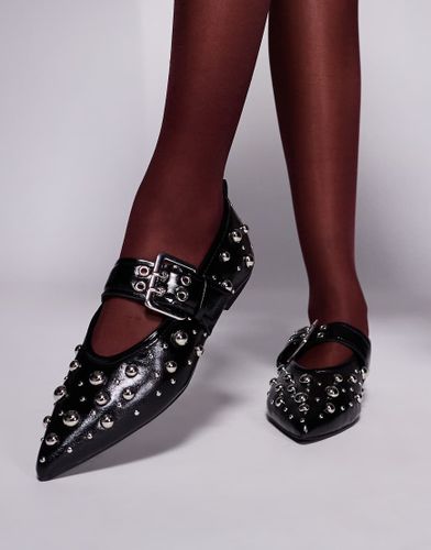 Ballerines style babies pointues  clous - River Island - Modalova