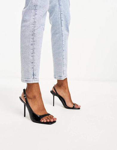 Chaussures à talon haut et détail asymétrique - River Island - Modalova