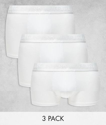 Lot de 3 boxers à taille fendue - River Island - Modalova