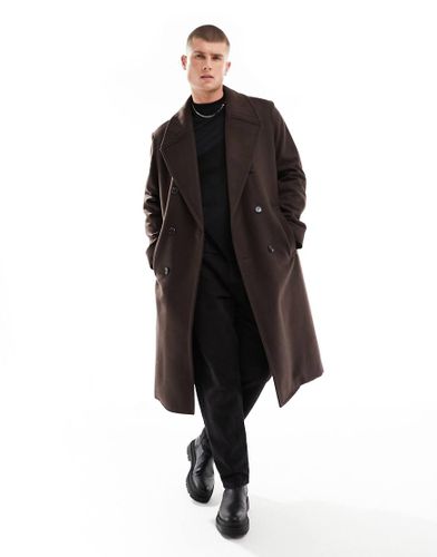 Studio - Manteau en laine - foncé - River Island - Modalova