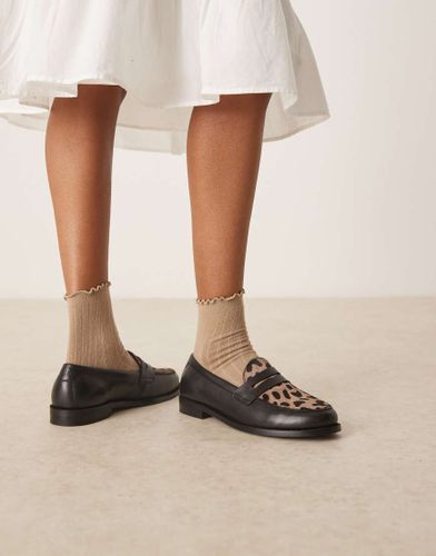 Rhea - Mocassins  mors - Imprim animal - Walk London - Modalova