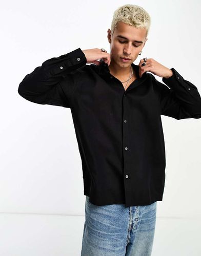 Chemise décontractée en lin mélangé - Weekday - Modalova