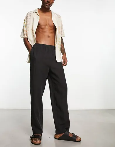 Seth - Pantalon en lin - Weekday - Modalova