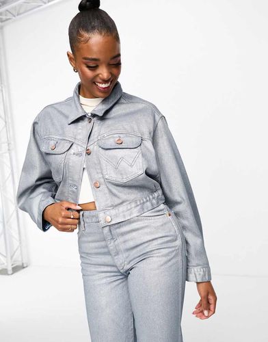 Veste d'ensemble courte en jean - Wrangler - Modalova