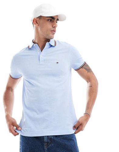 Polo ajusté à liserés - pastel - Tommy Hilfiger - Modalova