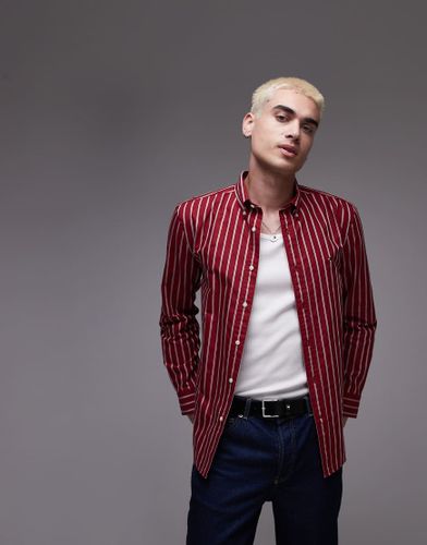 Chemise Oxford  rayures - Tommy Hilfiger - Modalova