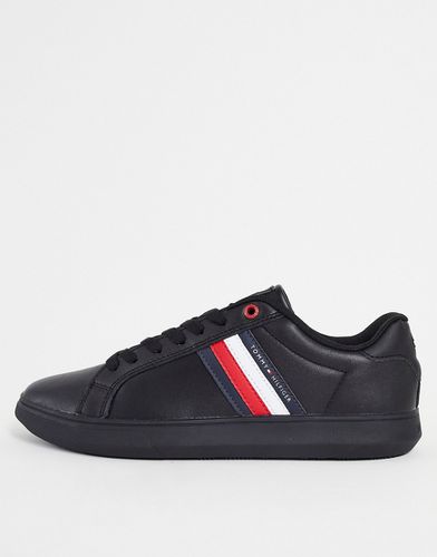 Essential - Baskets à semelle cuvette en cuir - Tommy Hilfiger - Modalova