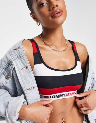 Jeans - Haut de bikini court à rayures - Tommy Hilfiger - Modalova