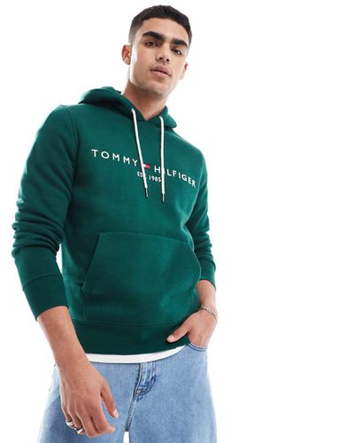 Sweat à capuche à logo - foncé - Tommy Hilfiger - Modalova