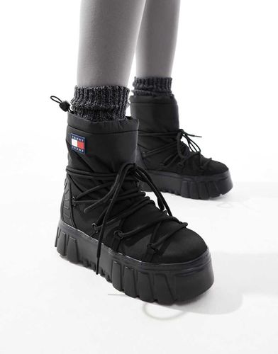 Bottes de neige hybride à plateforme - Tommy Jeans - Modalova