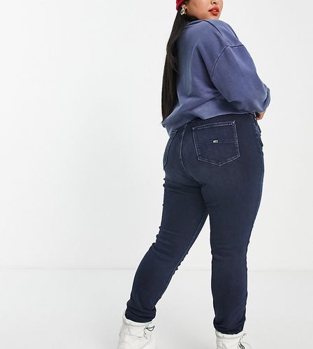 Plus - Jean skinny taille ultra-haute - Bleu foncé - Tommy Jeans - Modalova