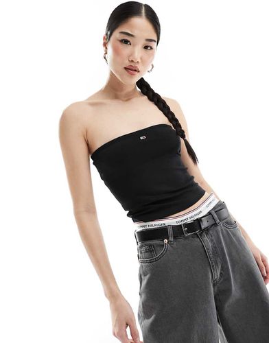 Tommy Jeans - Top bandeau - Noir - Tommy Jeans - Modalova