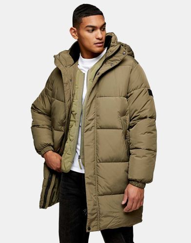 Considered - Doudoune longue - Kaki - Topman - Modalova