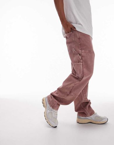 Pantalon ample style charpentier - Topman - Modalova