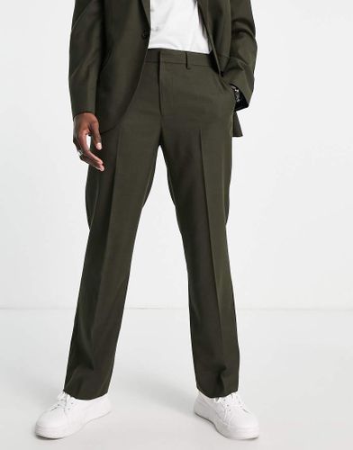 Pantalon de costume fuselé - foncé - Topman - Modalova