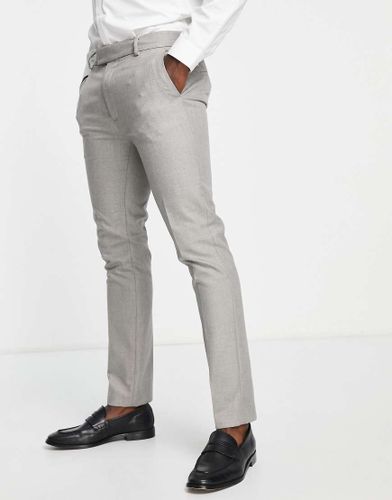 Pantalon de costume skinny - Gris - Topman - Modalova