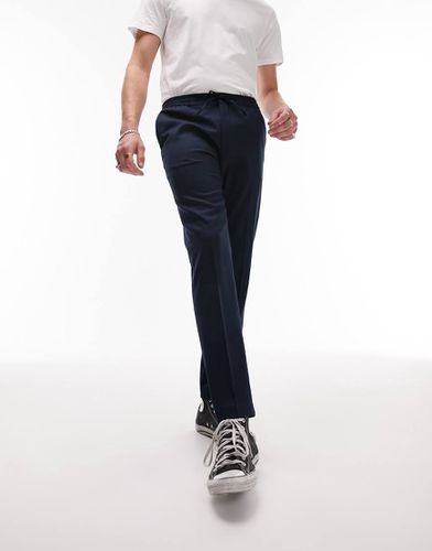 Pantalon skinny habillé avec taille élastique - Topman - Modalova