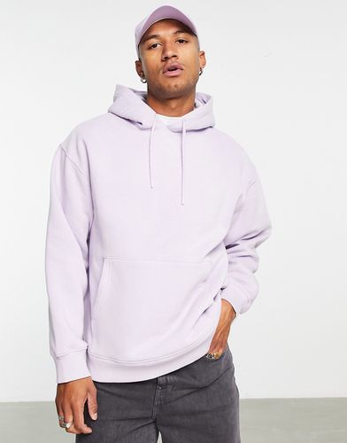 Sweat à capuche ultra oversize - Lilas - Topman - Modalova