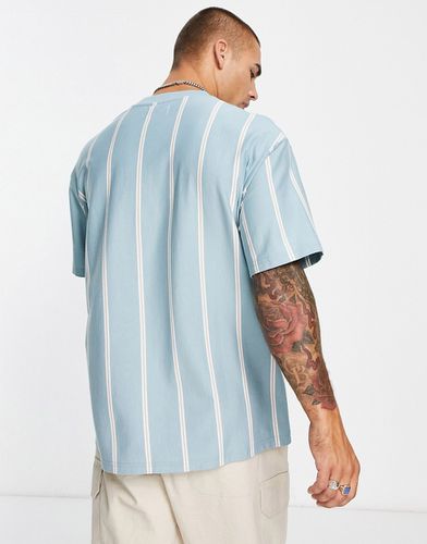Asos Homme Vêtements Tops & T-shirts Tops Débardeurs T-shirt oversize à rayures verticales 