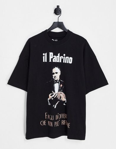 T-shirt ultra oversize à imprimé God Father Padrino - Topman - Modalova