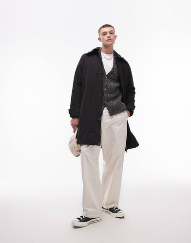 Trench-coat à capuche - Topman - Modalova