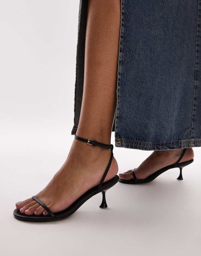 Irena - Sandales minimalistes à talon haut - Topshop - Modalova