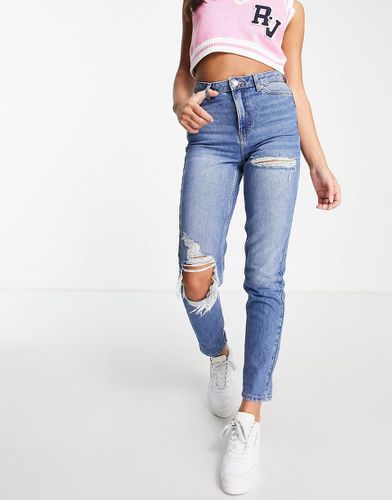 Jean mom ultra déchiré - moyen - Topshop - Modalova