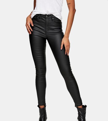 Jamie - Jean enduit - Topshop Petite - Modalova