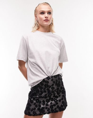 Premium - T-shirt basique à manches courtes - clair - Topshop - Modalova