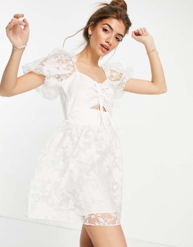 Robe en organza à découpe - Topshop - Modalova