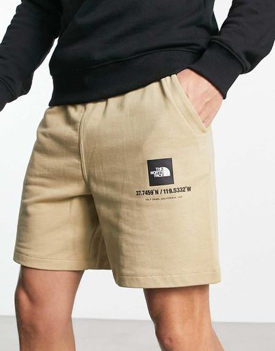 Coordinates - Short en polaire à logo - Taupe - The North Face - Modalova