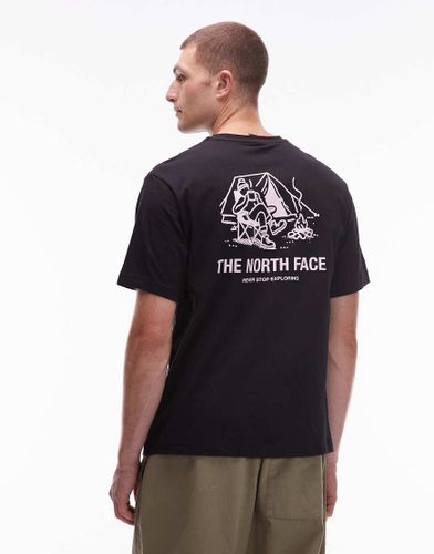 Campfire - T-shirt dcontract avec imprim au dos - The North Face - Modalova